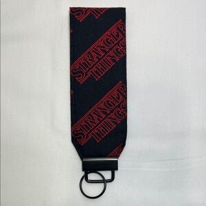 Handmade Stranger Things Black and Red Key Holder